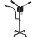 3-in-1 Digital Black Steam Vapor Face & Skin Care Machine with Hot and Cool Facial Steamer and 5X Magnifying Lamp1