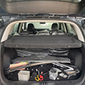 Black Trunk Cargo Cover for Ford Equator - Factory Style Trunk Shield Shade1