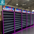 USA America Tobacco Display Rack with Advertisement Light Box for Cigarette Stands1