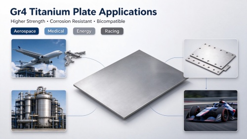 Top 7 Applications for Gr4 Titanium Sheets