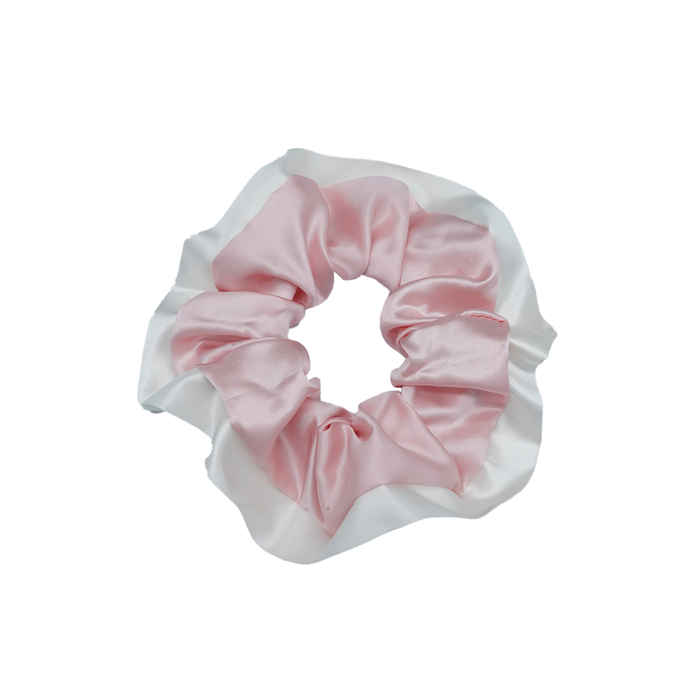 Fashionable Women Hair Silk Scrunchies Fashionable Women Hair Silk Scrunchies