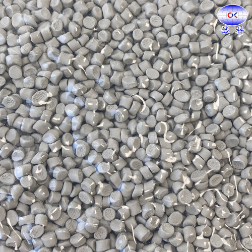 Chengke lança pellets masterbatch de plástico cinza modificado de alta resistência para moldagem por injeção e extrusão