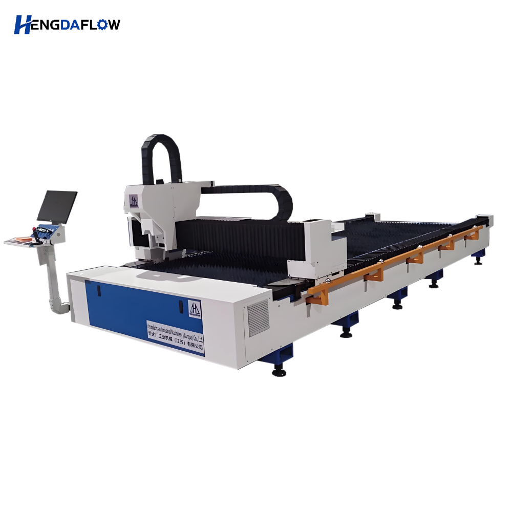 Taglio laser di lamiere di acciaio di grosso spessore