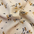 Factory Price Elegant Nice Quality Small Flower Woven 100% Rayon Printed Viscose Twill fabric1