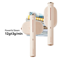 Travel Mini Steam Iron: Portable Water Tank Handheld Clothing Steamer for Fabric Wrinkles Removal1