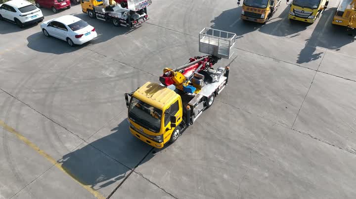 Dongfeng 28-метровая высотная рабочая машина