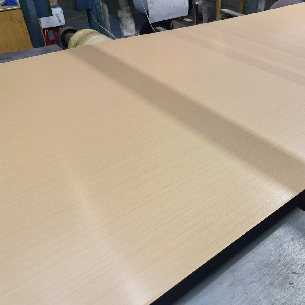 Film PVC métal pour la décoration de la maison