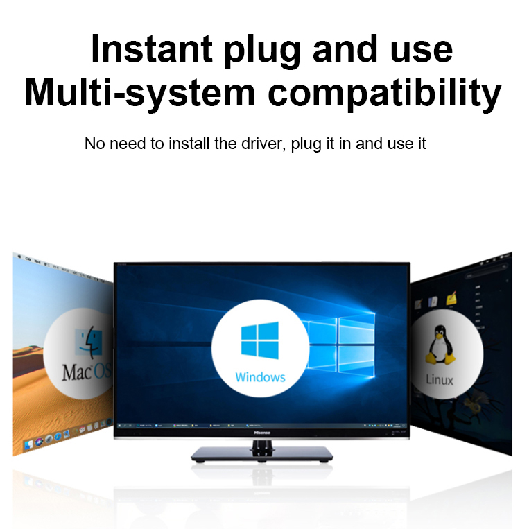 3.1 USB-C to Ethernet Network Hubs RJ45 Adapter