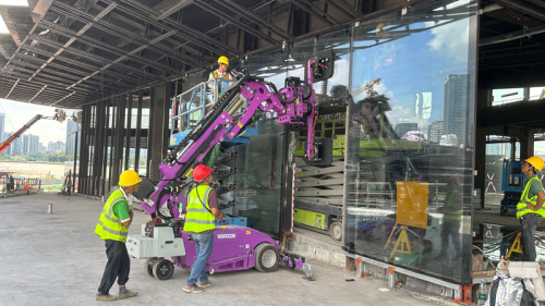 1000 kg beglazingsrobot: de multifunctionele vacuümglaslifter voor vliesgevelinstallatie