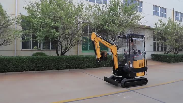 mini excavador