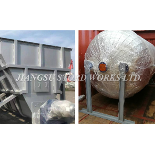 Dryer accessories are packed and shipped to Singapore