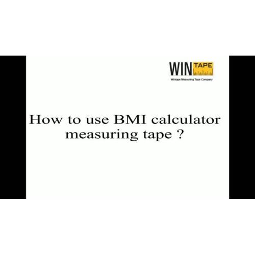 Cinta métrica calculadora de IMC