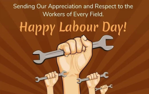 May Day Holiday Notice
