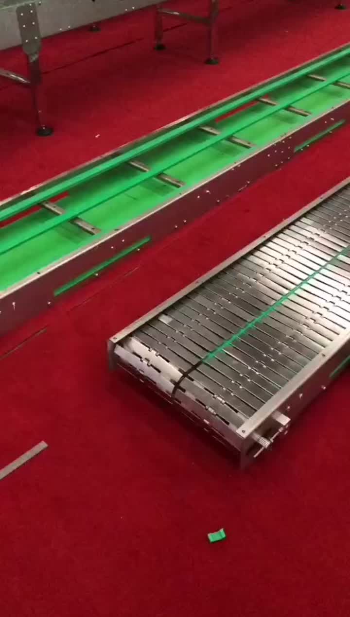 Flat-top Chain Plate Conveyor Belt