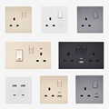 UK 16A Electrical Wall Switch and Socket1