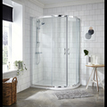 High Quality 5mm Clear Tempered Glass Shower Door Enclosures1