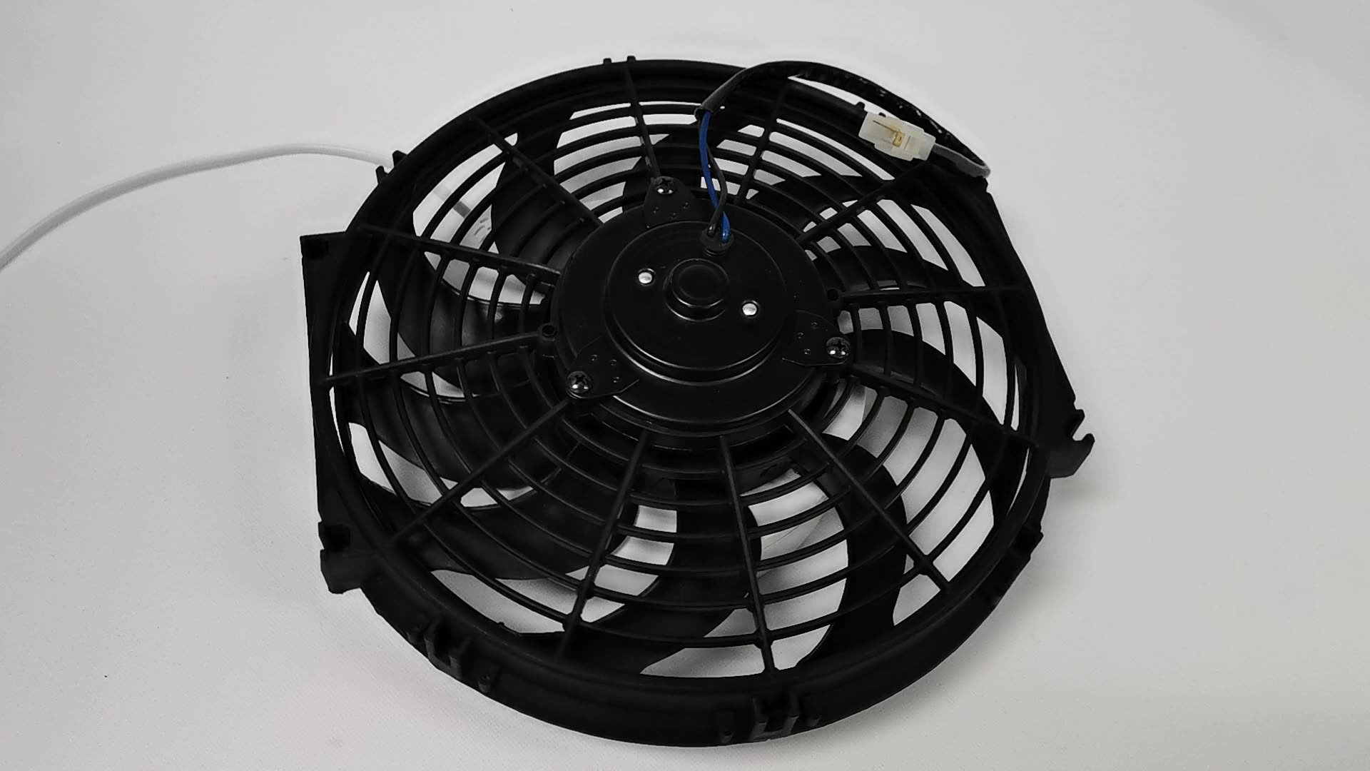 Auto Electric Universal Cooling Fan 10 Inch 80W 120W Pull Push för kondensor1