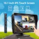 10.1 tum 5-kanalfordonssystem med 2,5D Touch/G-Sensor/Starlight Night Vision/360 ° Video/Loop Record