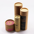 Unique Customized Made Cosmetic Makeup Recycled Kraft Paper Box for Glass Roll on Dropper Perfume Bottle1