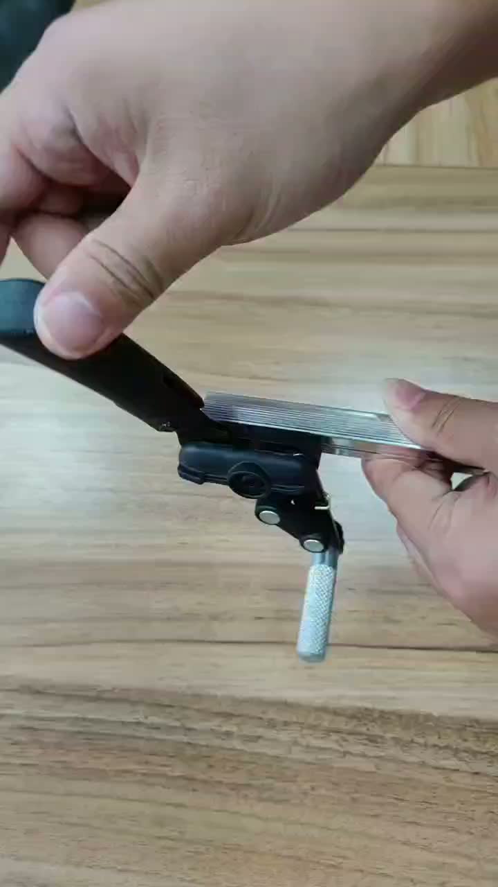 trava de roda dobrável