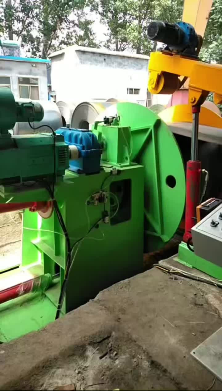 Hot Rolled Steel Plate Coil Slitting Rewinding Line2