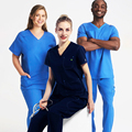 Unisex Soft Loose Jogger Uniform Set for Hospitals - Nurse Scrubs Sweatproof and Wrinkle Resistant1