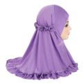 2025 Muslim Girl Hijab Cap - Kids Beanie Turban Scarf Shawl1