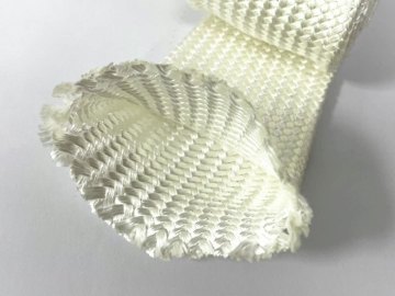 White Wholesale High quantity Softness Silicone Fiberglass Braided  Sleeves for cable1