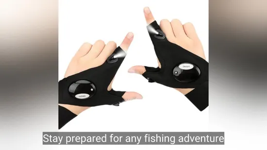 Guantes de antorcha impermeables para todo clima para aventuras de pesca1