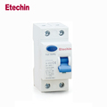 Etechin 50/60Hz Residual Current Circuit Breaker, 2/4 Pole, 10kA Breaking Capacity, 25A-63A1