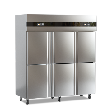 6 door upright freezer