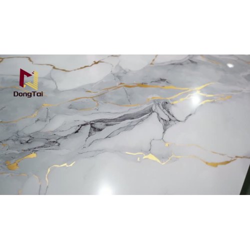 PVC Wall Panel Drukowana marmurowa instalacja na ścianie