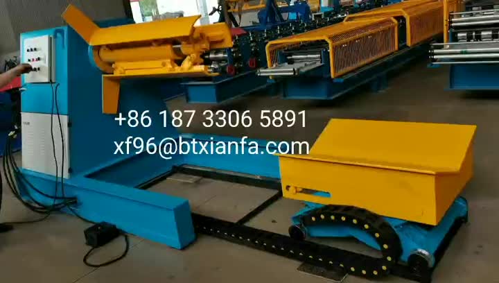 5 Tons Hydraulic Decoiler with Car