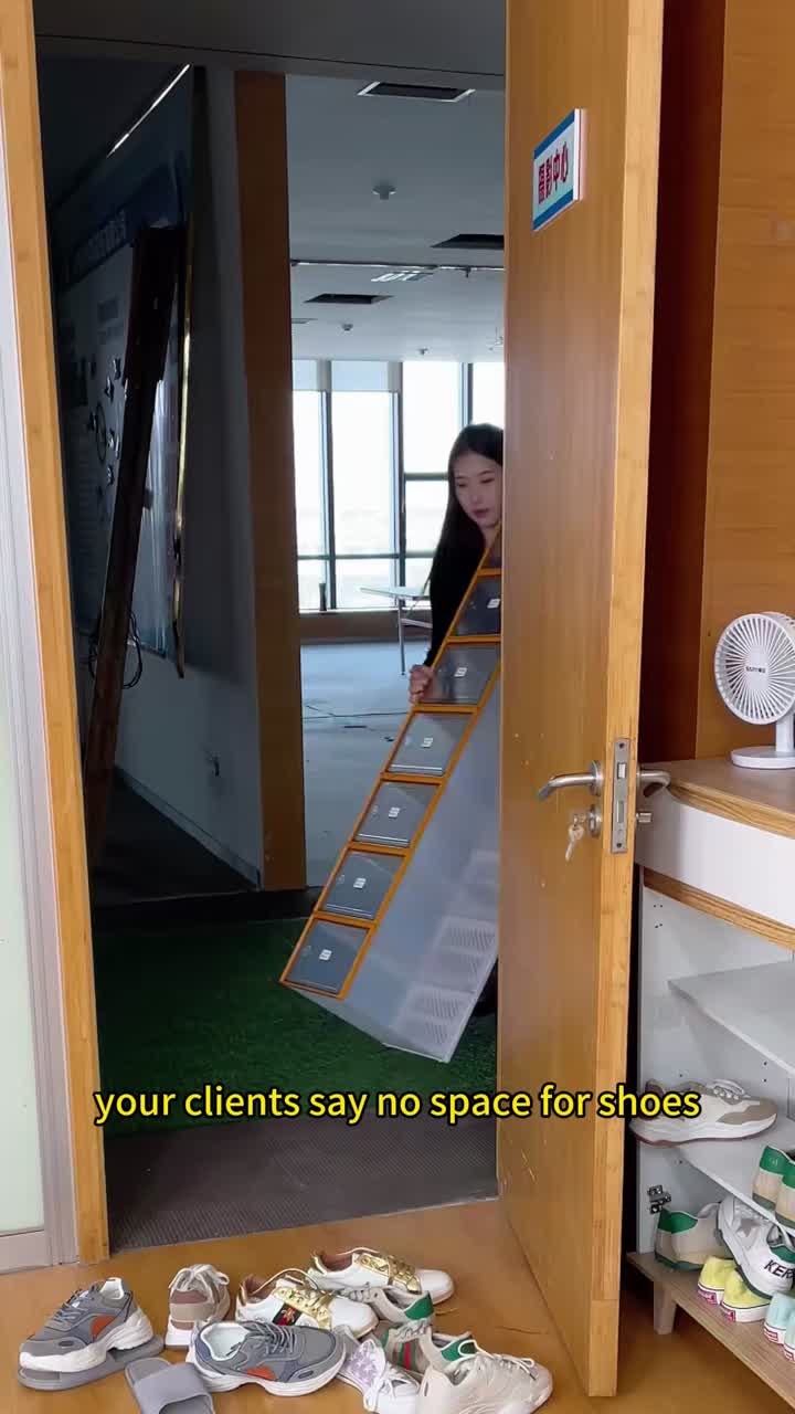 جعبه ذخیره سازی جعبه کفش اکریلیک بدلی شفاف