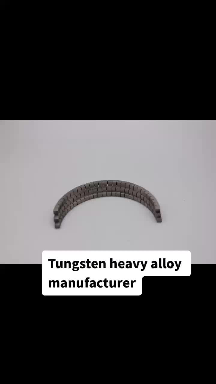 Tungsten heavy alloy ring