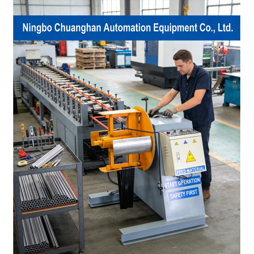 Ağır Hizmet Otomatik Metal Bobin Açıcı