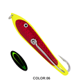 Sea Fishing Metal Spoons 20g-58g Stainless Steel Jigging Lures with Replaceable Hooks1