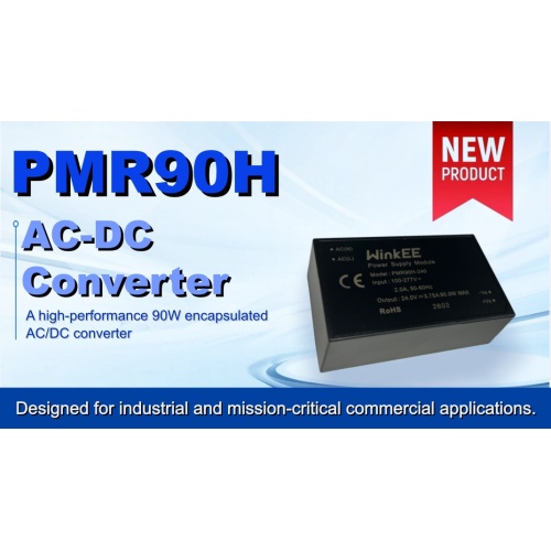 محصول جدید WinkEE | مبدل های AC/DC 90 واتی سری VK-PMR90H