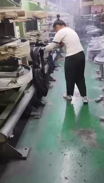 Motorcycle tricycle inner tube production video 4