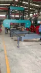 Sawmill pita 590mm dengan umpan engkol, diesel/tenaga listrik