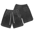 OEM Men&#39;s Shorts Custom Logo Acid Stone Wash Vintage Shorts Jogger για Men1