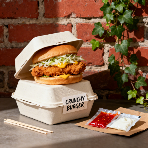 Eco-friendly Concept Takeaway Packaging