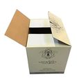 Custom-printed 4-color offset corrugated box cosmetics shipping box from China factory1