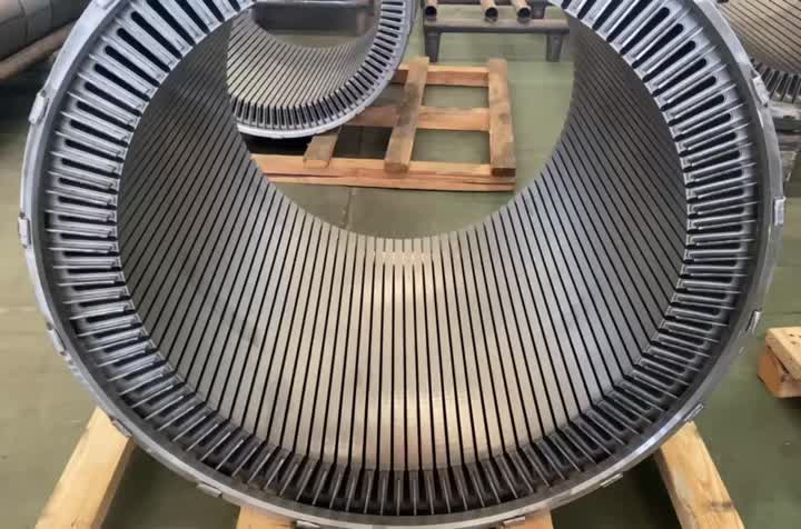 cris de noyau stator