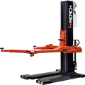 Mobile Single Post Lift 2.5 Tons Manual Unlock Car Lift1