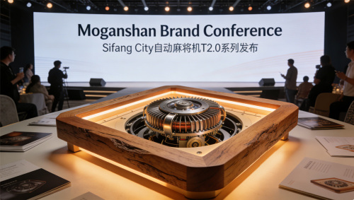 La ville de Sifang dévoile des machines de Mahjong de pointe lors de la conférence de la marque Moganshan