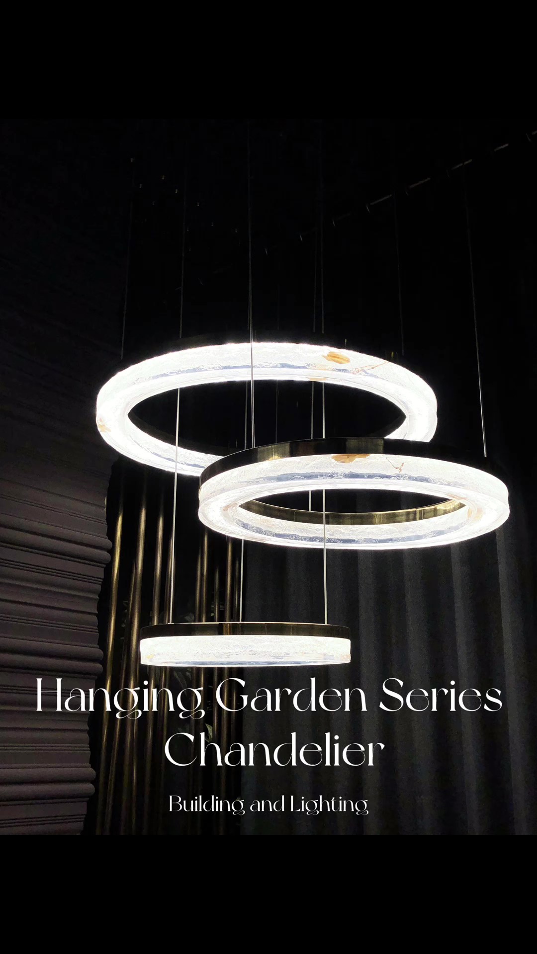 3 rings pendant lamps