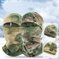 Cycling Windproof Hat & Scarf: Camouflage Balaclava for Winter Warmth1