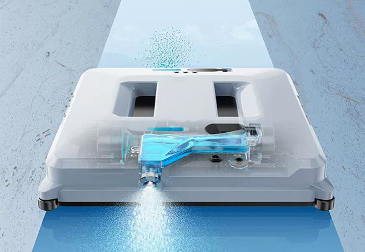 Aplicação da máquina de limpeza de janelas