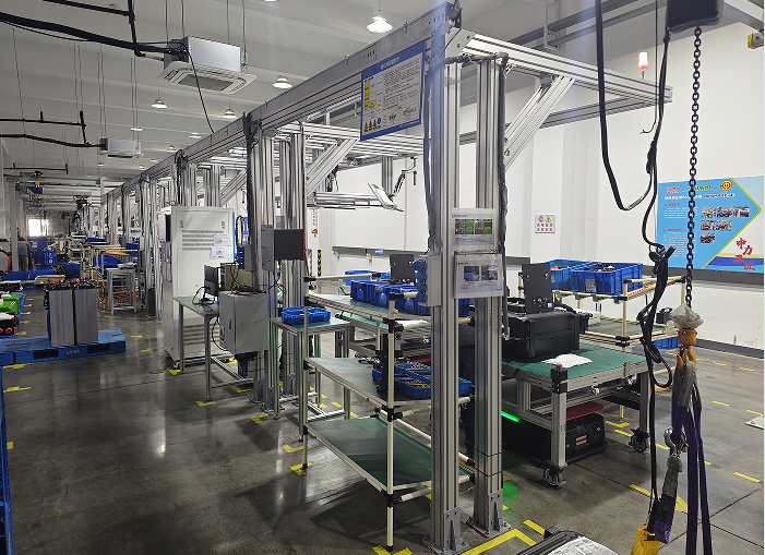 Lithium battery pack line